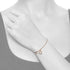 Solid 925 Sterling Silver Initial Crystal Personalised Alphabet Letter Bracelet Rose Gold Filled